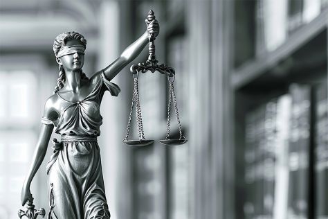 Foto: Statue von Justitia